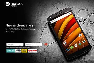 Moto X Force - Store Locator developed by Shakti Kumar